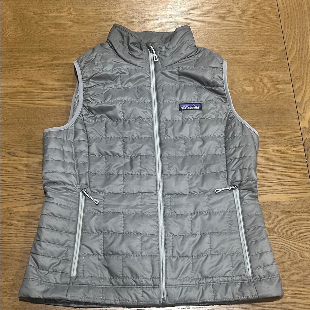 Patagonia Silver Quilted Vest